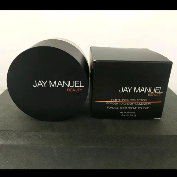 NIB Jay Manuel Beauty Powder to Cream Foundation Medium Filter 3 New in Box