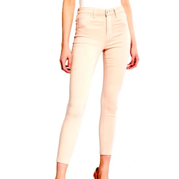 L'AGENCE Paris Margot Velvet High Rise Skinny