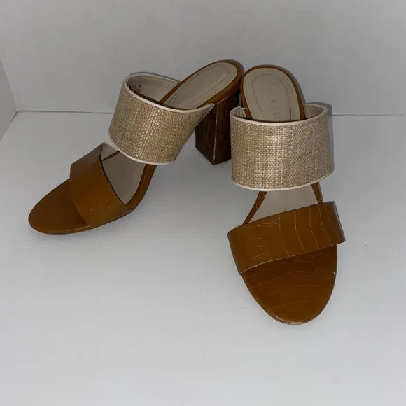 🌸NICKELS Slip-on‎ Heels