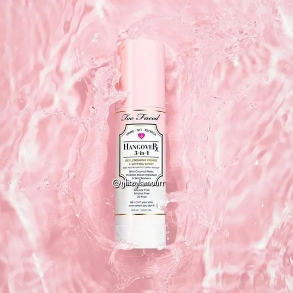 💦Too Faced Hangover 3-in-1 Replenishing Primer and Setting Spray💦