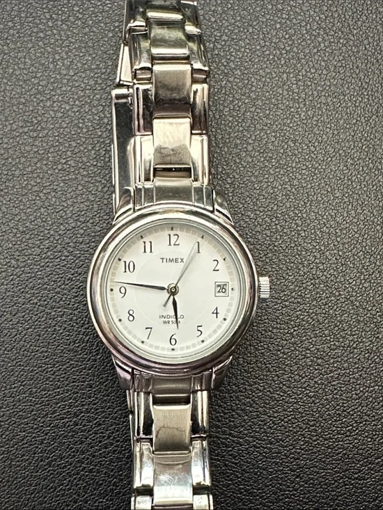 Timex Women's Porter Street Silver-Tone Stainless Steel Quartz Watch