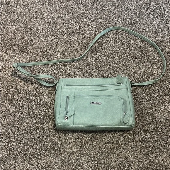 Multi Sac Summerville East West Crossbody Bag Light Blue