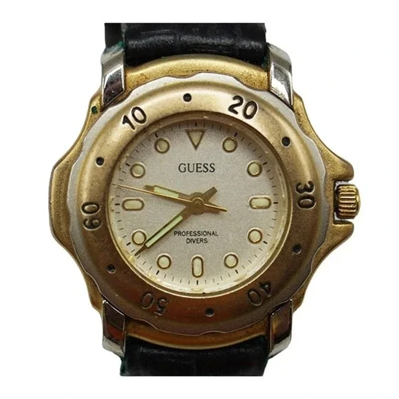Women Guess Professional Divers Quartz WR Analog Watch