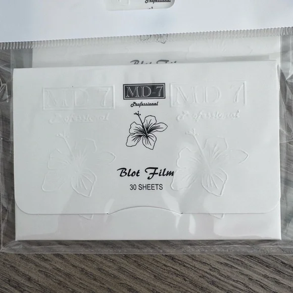🆕 MD-7 Professional Oil- Control Blotting Sheets - Made in JAPAN 🇯🇵 (30 sheets)