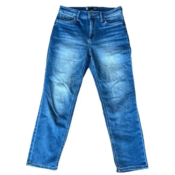 Kut From The Kloth Naomi Fab Ab Girlfriend Straight Leg High Rise‎ Sz 4