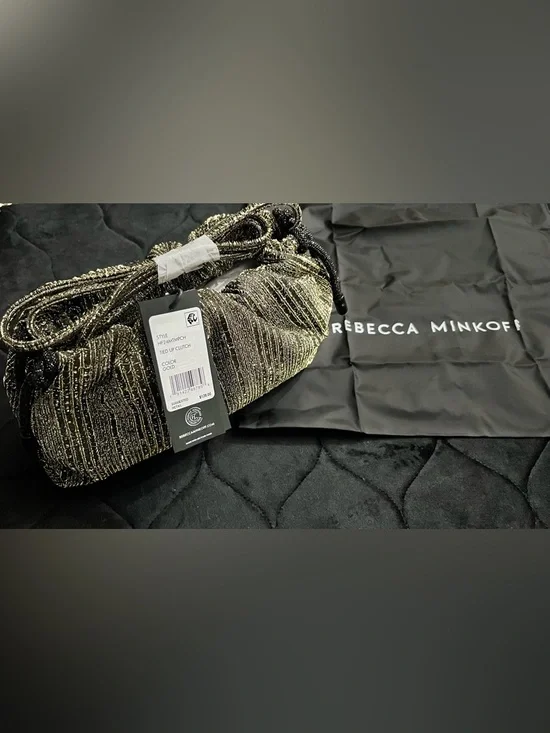 REBECCA MINKOFF Tied Up Shoulder Bag & Clutch With Drawstring Closure