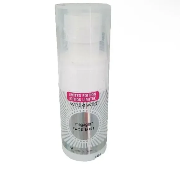 Wet n Wild Megaglo Face Mist in White and Silver