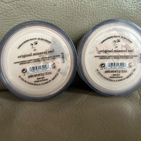 BareMinerals Original Mineral Veil 9g/0.3oz Full Size Lot Of 2 NEW