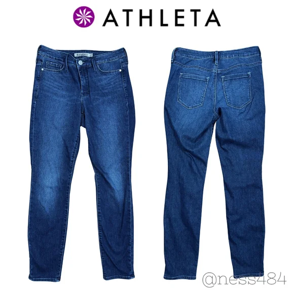 Women's Athleta‎ SCULPTEK Skinny Jeans Size 2x29
