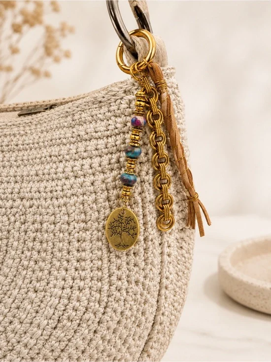 Tree of Life Bag Charm