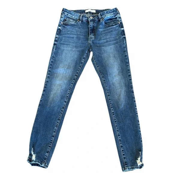 KanCan Distressed Skinny Blue‎ Jeans Size 29