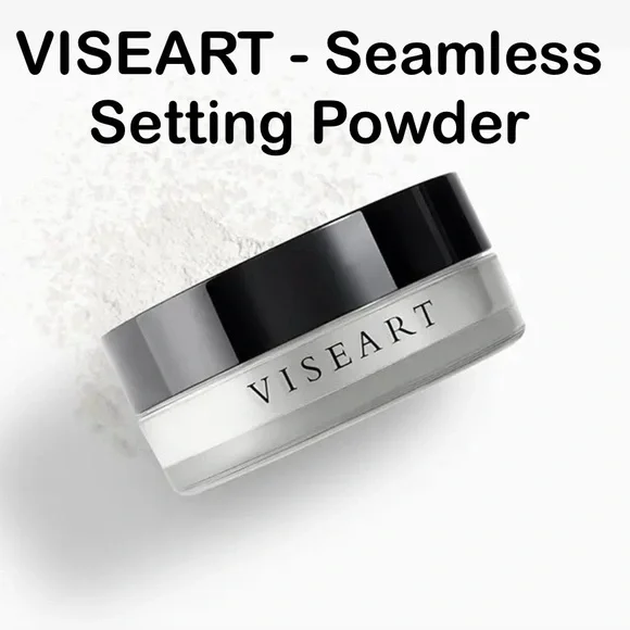 VISEART Translucent Setting Powder creates soft matte finish for all complexions