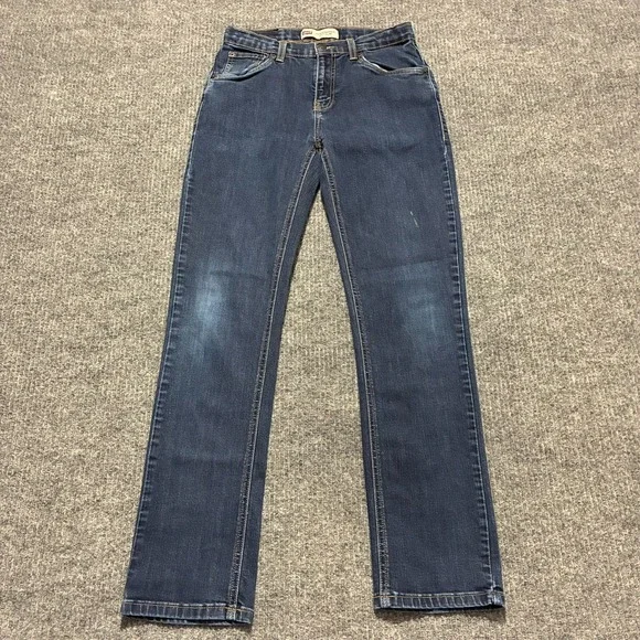 Levi's‎ 511 Performance Slim Womens Jeans Size 18 Regular Blue Denim Mid Rise