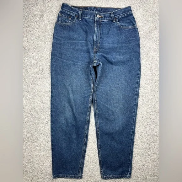 Levi's Jeans Womens 14 Relaxed Fit Dark Wash Vintage Cotton Classic Casual High