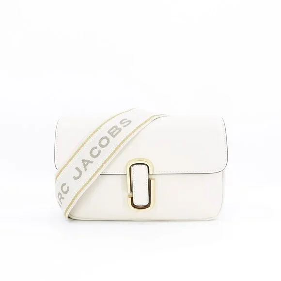 Marc Jacobs Women's The J Marc Classic Crossbody Shoulder Bag White OS