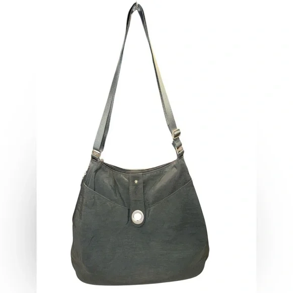 Baggallini Helsinki Crossbody Bag in Pacific Silver #B