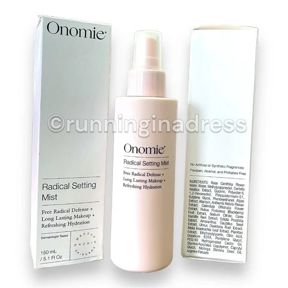 New In Box ONOMIE x Revolve Radical Setting Mist Long Lasting