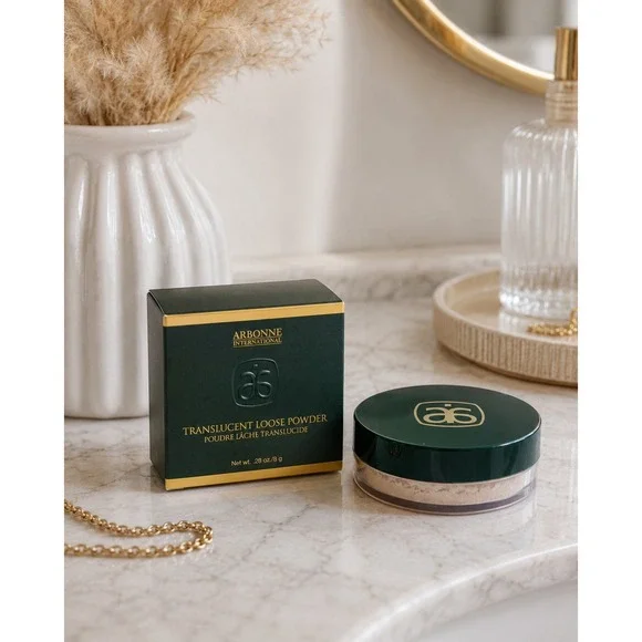 Arbonne International Translucent Loose Powder No 1 Face Setting Makeup 0.39oz