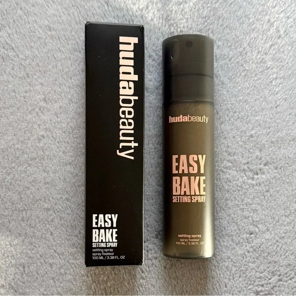 2/$50 🌈 NIB Full Size HUDA BEAUTY Easy Bake Blurring Setting Spray 16-Hour Wear