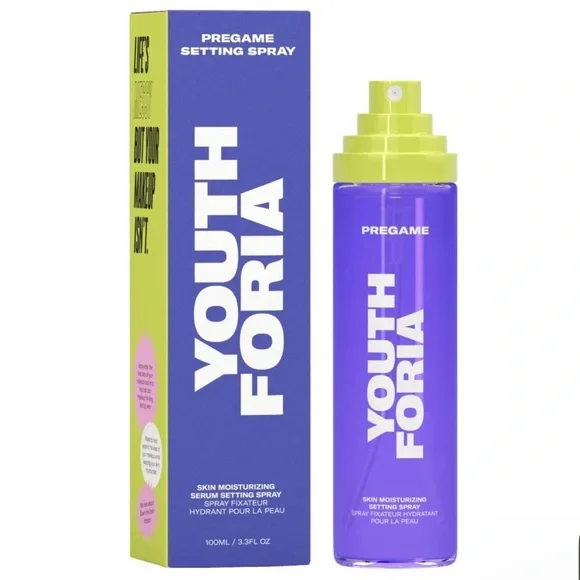 Pregame Setting Spray - Daily Skin Moisturizing Mist Full size 100ml/3.3 Fl oz.