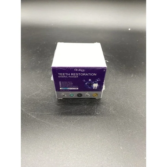 teeth restoration mineral powder tooth powder