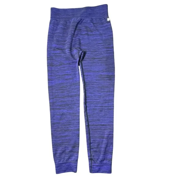 Lucky Brand‎ Purple Black Space Dye Athletic Yoga Running Leggings