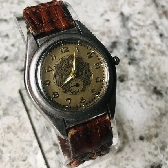 VINTAGE 1990’s ART DECO FOSSIL GR- 9002