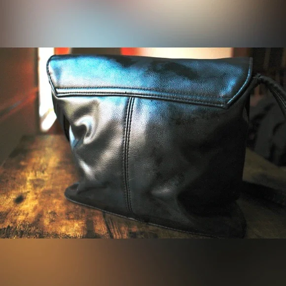 Nine West Black Shoulder Bag Purse Small