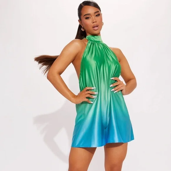 Olivia Ombre women’s Romper