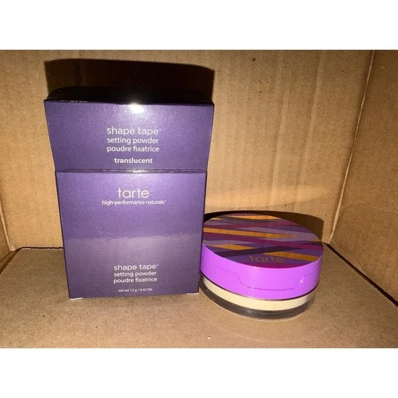 Tarte Shape Tape Setting Powder Translucent Loose Finishing Powder face