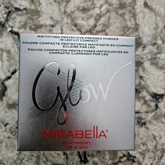 Mirabella Glow Pressed Powder In LED Compact