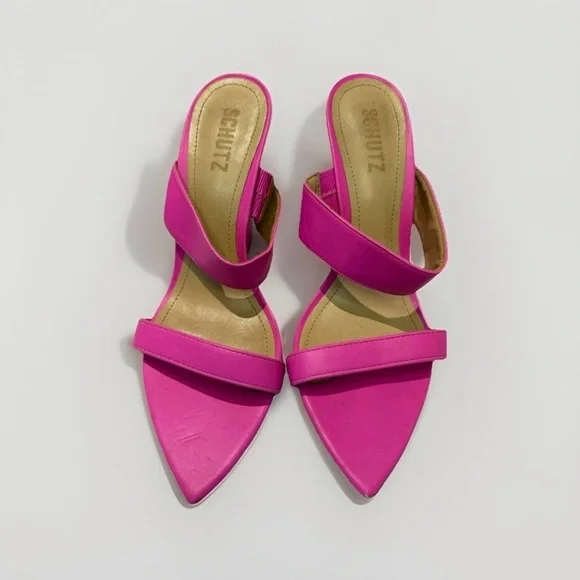 Schutz Soraya Women's Pink Heeled Sandals