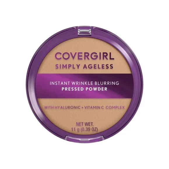 COVERGIRL Simply Ageless Instant Wrinkle Blurring Pressed Powder New