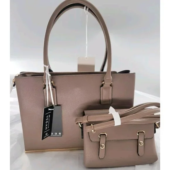 La Terre Fashion Vegan‎ Woman's 2 In 1, Blush With Good Trim, Medium Size