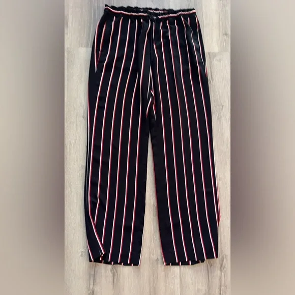 Tommy Hilfiger women’s Wide-Leg Striped Paints