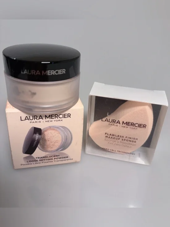 Laura Mercier Flawless Finish Translucent Powder & Makeup Sponge