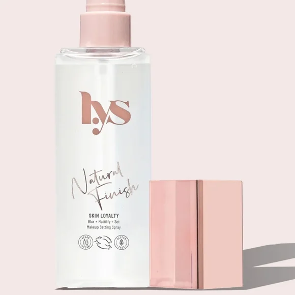 LYS Beauty Natural Finish Skin Loyalty Blur+Mattify+Set Makeup Setting Spray NIB