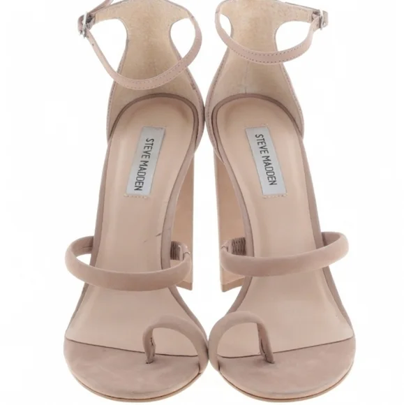 STEVE madden Leather heels Sz-10