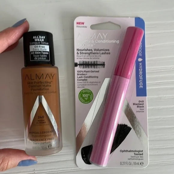 Almay Matte Foundation 240 and Mascara‎ 040