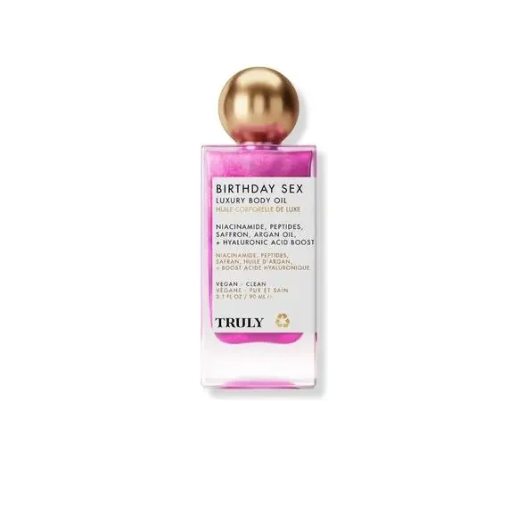 Truly Birthday sex luxury body oil