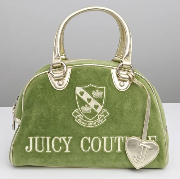 EXCELLENT VINTAGE JUICY COUTURE BOWLER BAG