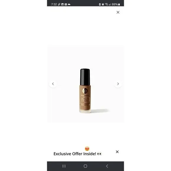 New Lot of 2 Sealed NK Makeup Perfection Liquid Foundation FFPF11 Toffee