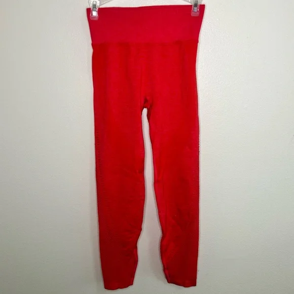 PINK by Victorias Secret hot pink seamless leggings