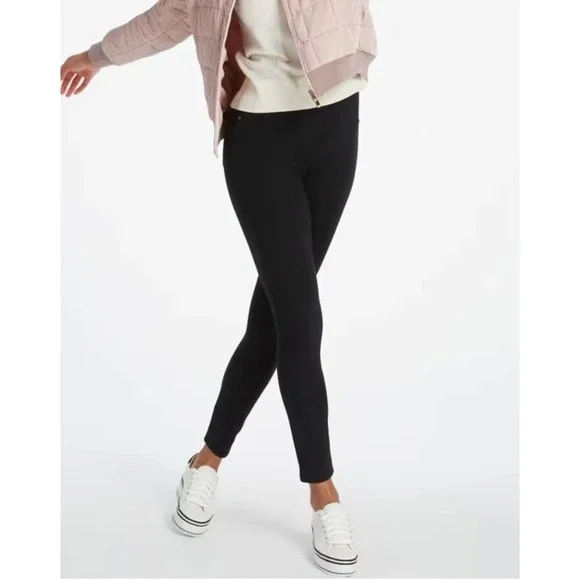 Spanx The Perfect Pant Ankle 4-Pocket Black Ponte Trousers 20202R XL Slimming