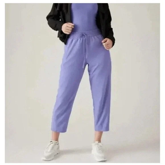 Athleta Arrival Straight Leg Ankle Pants Dark Adonis Blue size 2p #586940 | NWOT