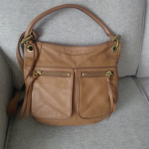 Fossil Karli Elegant Leather Satchel Bag