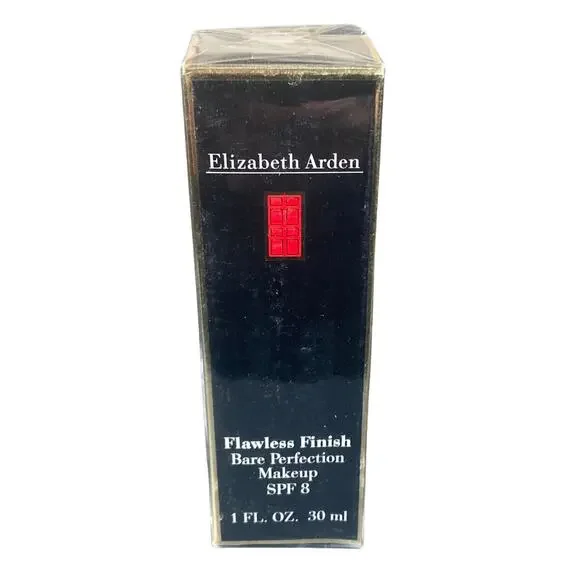 Elizabeth Arden Flawless Finish Bare Perfection Makeup SPF 8 Mahogany 45 Sealed