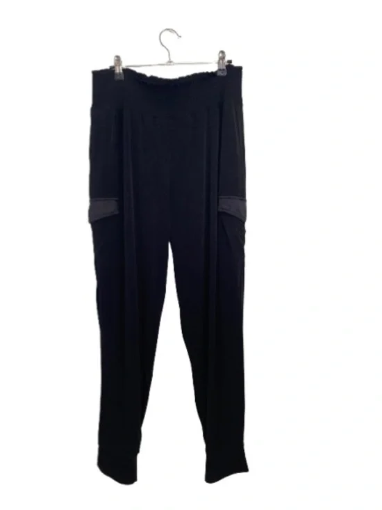 Calvin Klein Black Pull-On Cargo Joggers - Size L