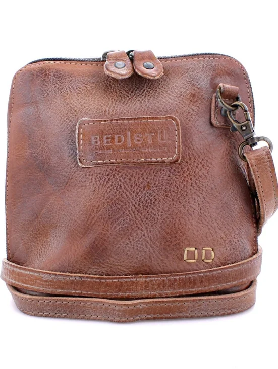 NWT BED STU BEDSTU VENTURA BAG - TAN RUSTIC MASON