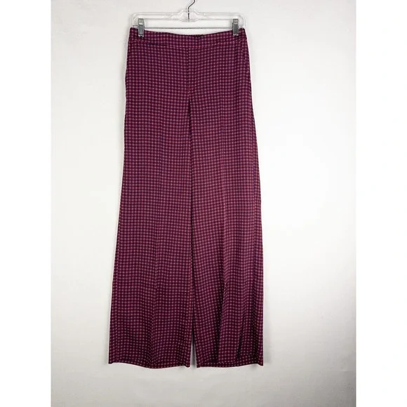 NWT Banana Republic Hayden Wide Leg Pants Womens XS Boho Stretch Trousers